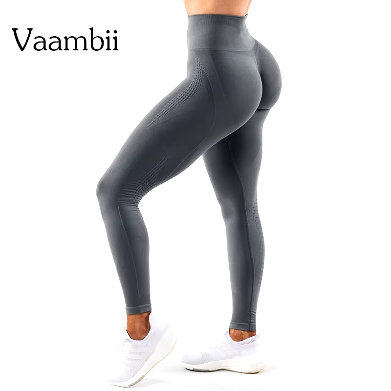 Tummy Control Seamless Sweat Pants Woman Outdoor Sports Fitness Gym Workout Pants Women'S Scrunch Butt Lifting Yoga Leggings